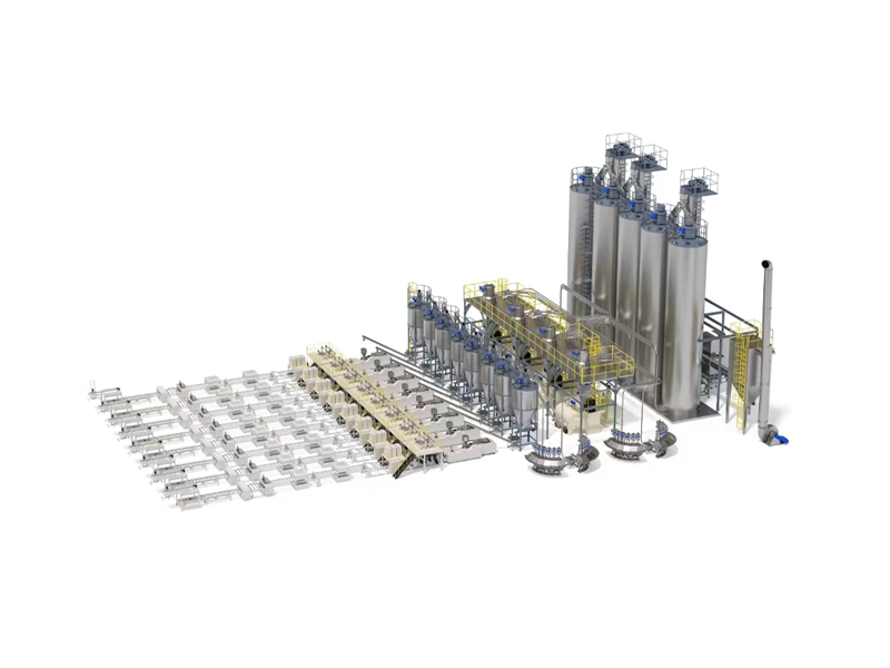PVC行业集中供料自动化系统
